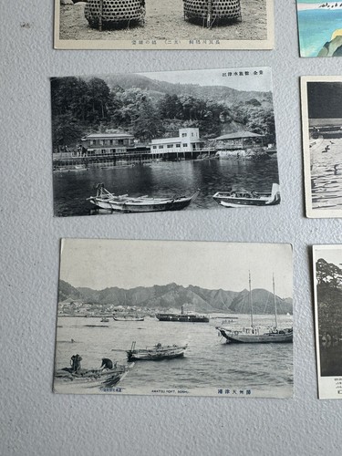 WW2 Post card Lot Of 15 Japanese Mixed Lot  Photo 1900’s Naval,Ships,Etc