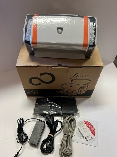 Fujitsu fi-6130 Scanner (AC Adapter+USB+Setup CD) (2000 SOLD)Full Package in Box