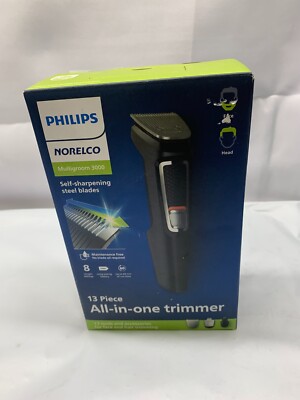 Philips Norelco Multi Groomer 3000 All-in-One Trimmer 13 Piece *New