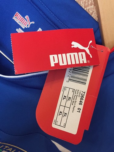 2004-2005 Italy Italia Azzuri Jersey Shirt Maglia Home Puma UEFA EURO XL X-Large