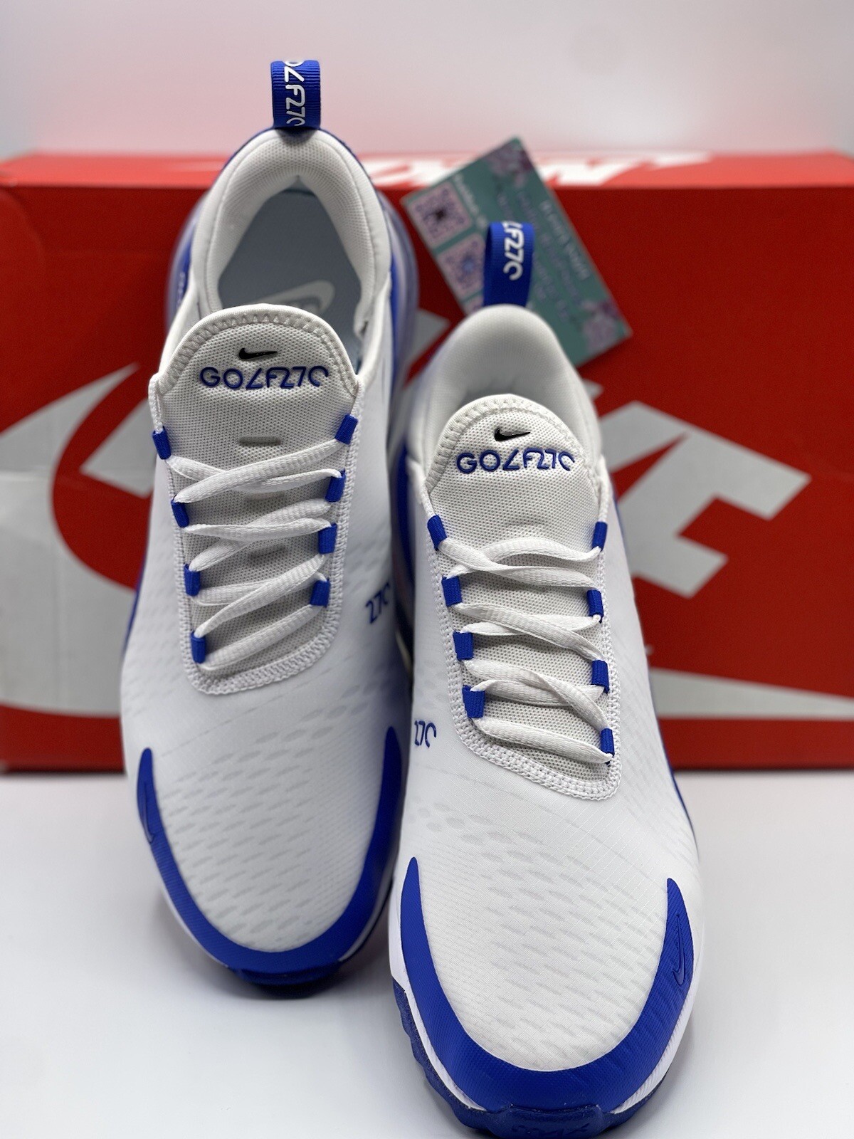 【新品・未使用】NIKE Air Max 270 G Nike Air Max 270 G Spikeless Waterproof Golf Shoes Men 11