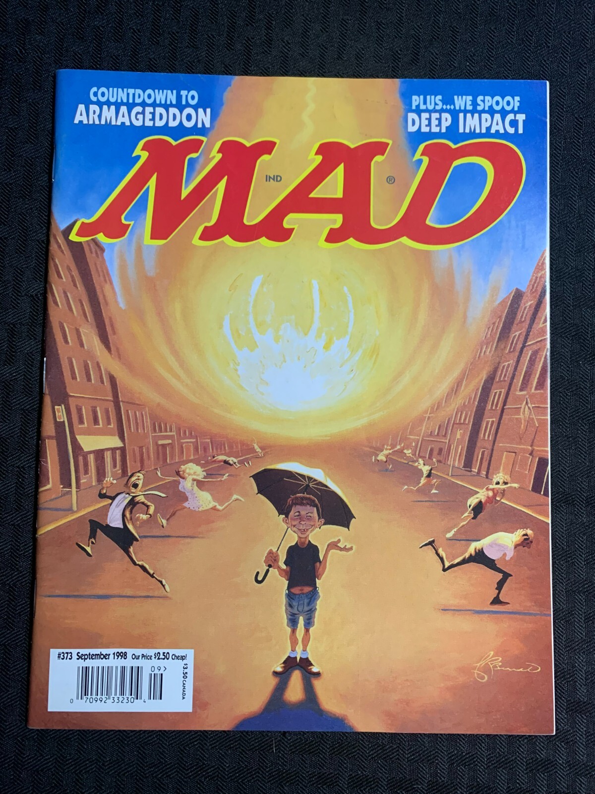 1998 MAD Magazine #373 VG+ 4.5 Armageddon / Deep Impact | eBay