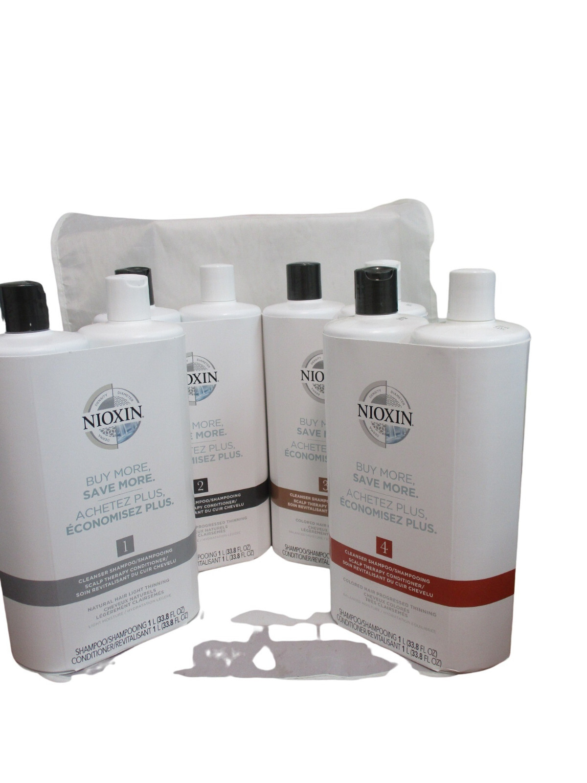 Nioxin Shampoo and Conditioner 33.8 oz Liter Choose your System 1, 2, 3, 4