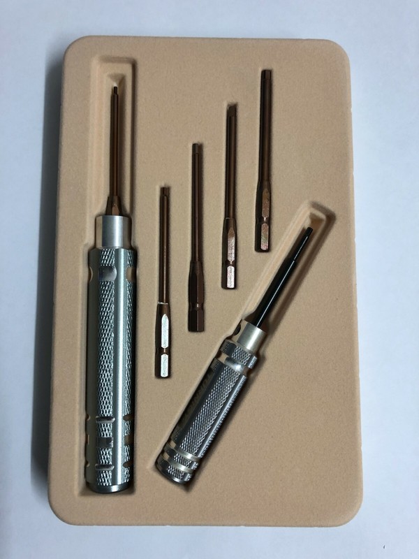 Turnigy Werkzeug Inbuss SteckschlÃ¼Ssel Set Mit Wechselspitzen