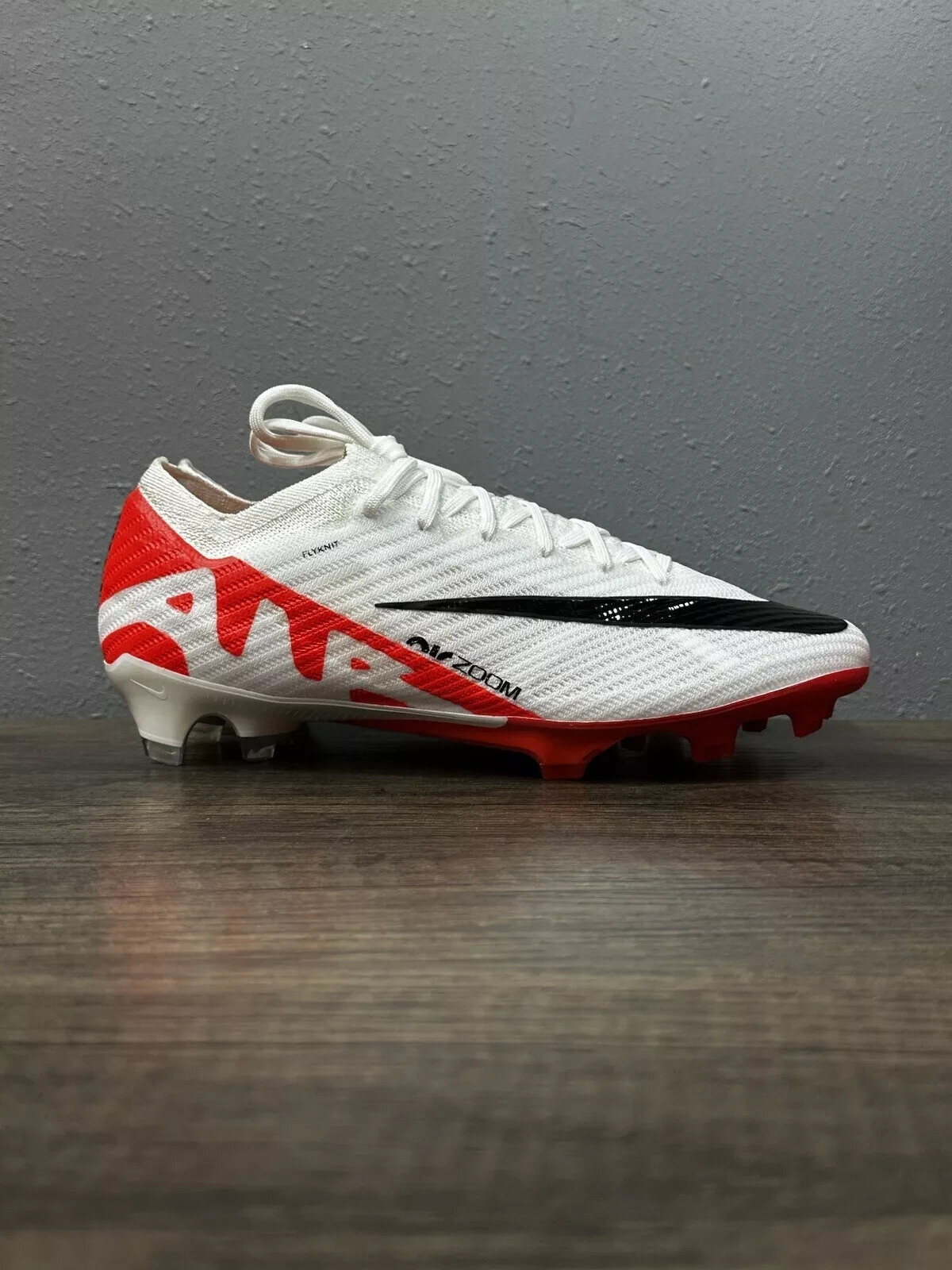 Nike Vapor 15 Elite FG P Bright Crimson White Black FD0244