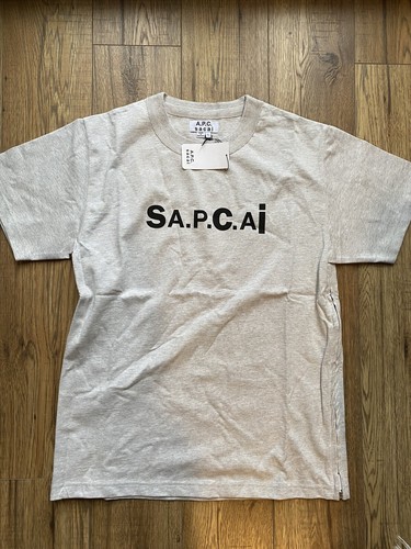 Brand New Tagged A.P.C x Sacai T-Shirt Grey Small Sapcai | eBay Brand New Tagged A.P.C x Sacai T-Shirt Grey Small Sapcai | eBay