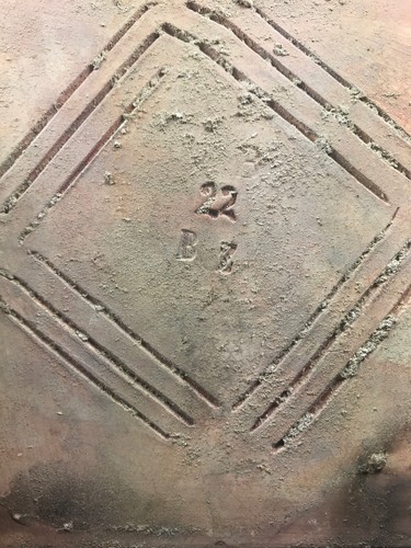 Antique Tile VILLEROY & BOCH Tile 5-7/8” X 5-7/8” X 3/8” “V&B 22 B Z”