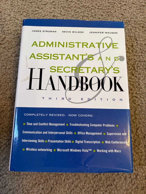 Administrative Assistant's and Secretary's Handbook Hardcover