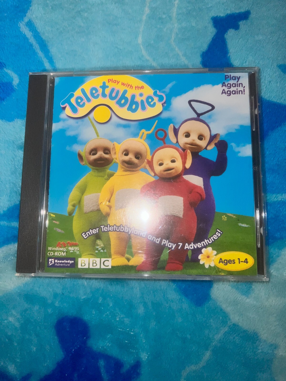 Teletubbies BBC Play Again Again! Windows CD-Rom With