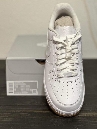 Size 10.5 - Nike Air Force 1 Low White Gum | eBay