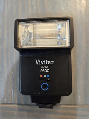 Vivitar Auto Thyristor 2600  Camera Shoe Mount Flash