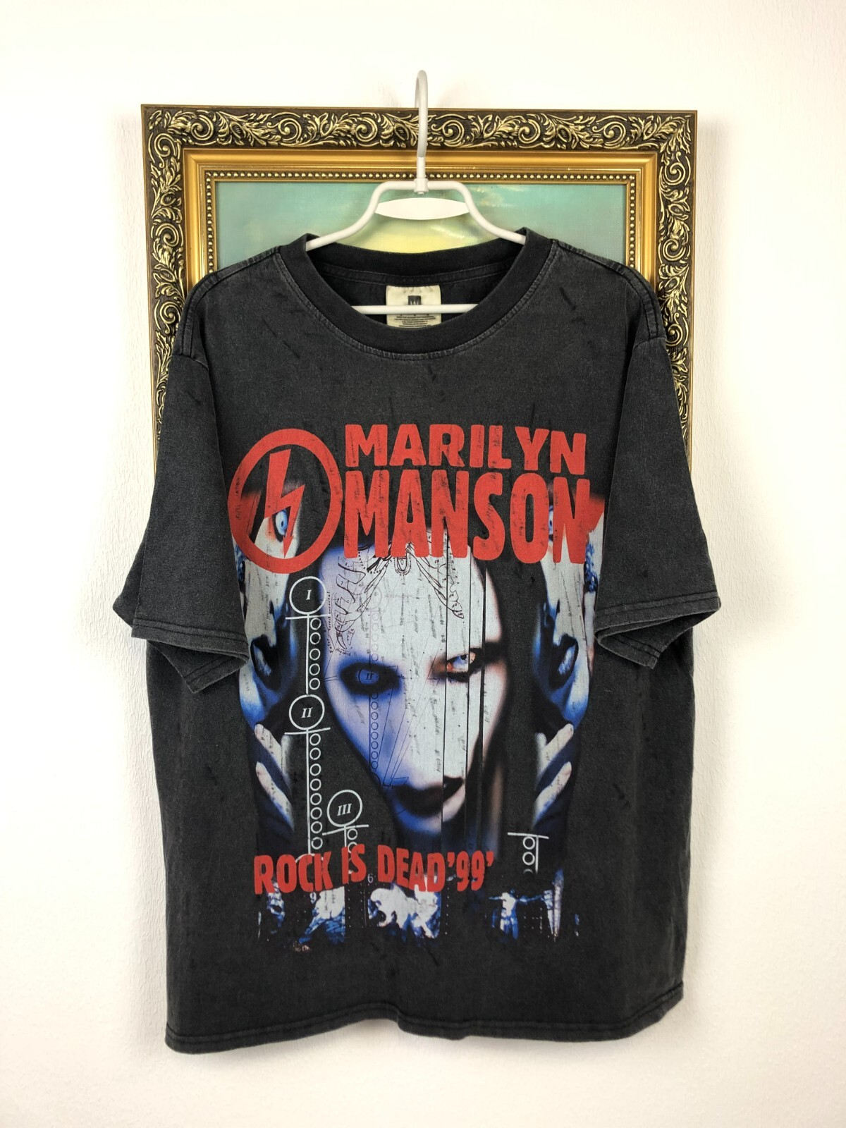 ヴィンテージ VINTAGE Marilyn Manson Hello My Name Is S/S Tee 