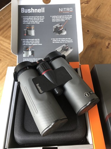 Bushnell Nitro 10 X 42 Binoculars. Brand New In The Box !