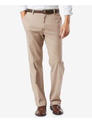 

DOCKERS Мужские бежевые хлопковые брюки, Бежевый, 328960001