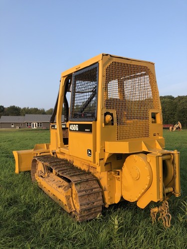 John Deere 450G With Winch