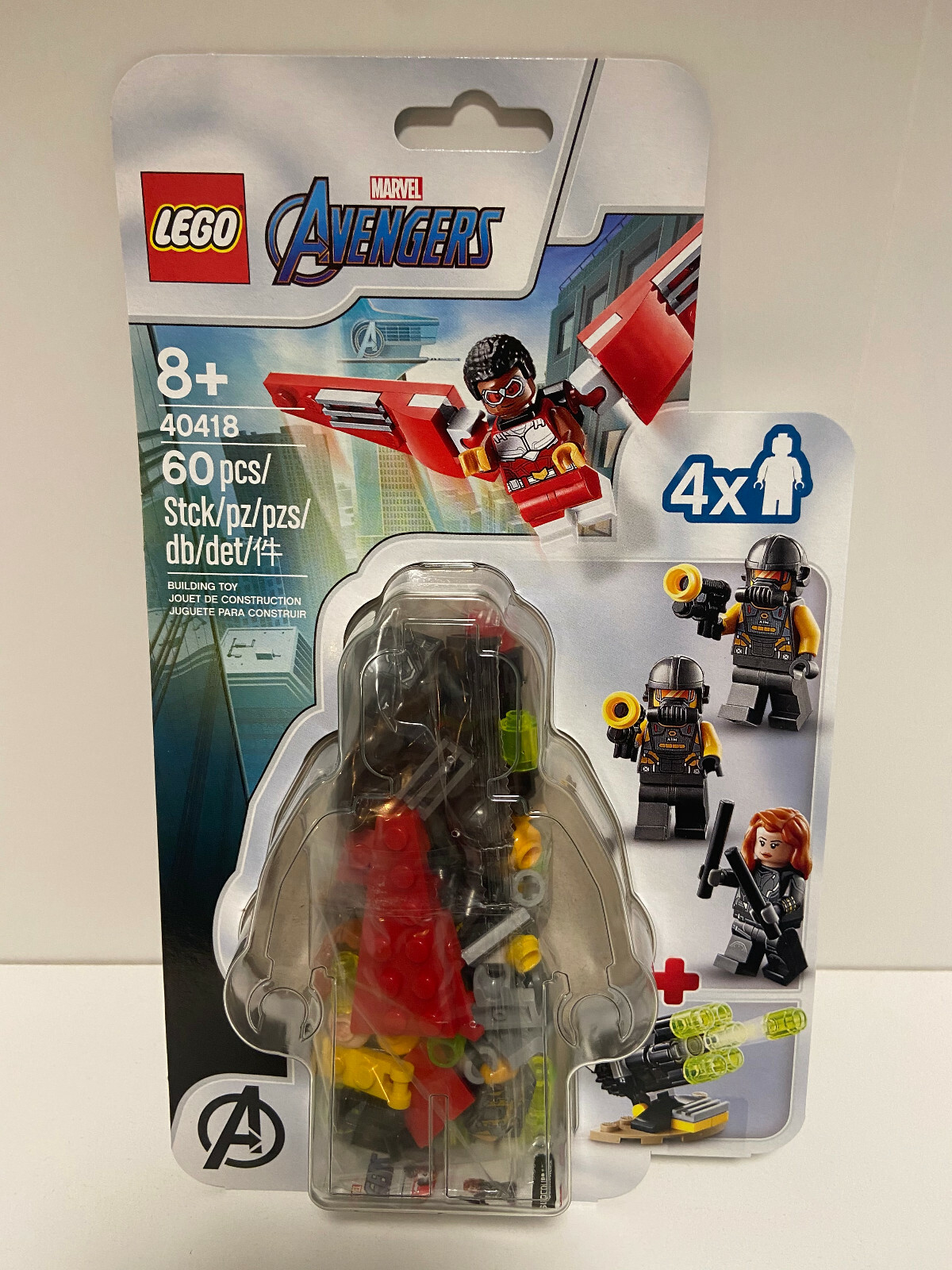 LEGO Marvel Avengers 40418 Falcon \u0026 Black Widow team up NEW | eBay