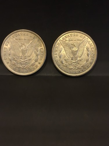 1921 P & 1921 S Morgen Silver Dollar.