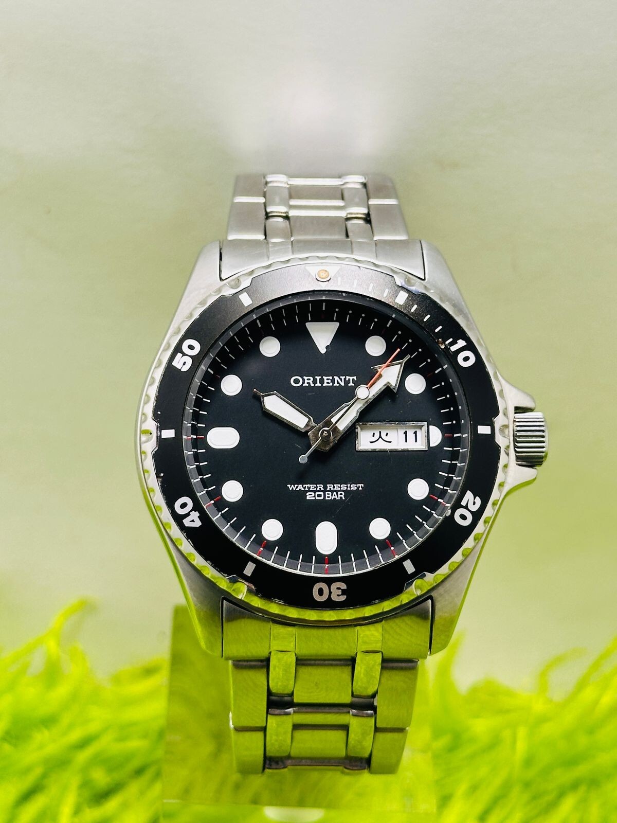 Orient Diver's Watch Ref.UG15-C3 40MM Day/Date Stainless Steel
