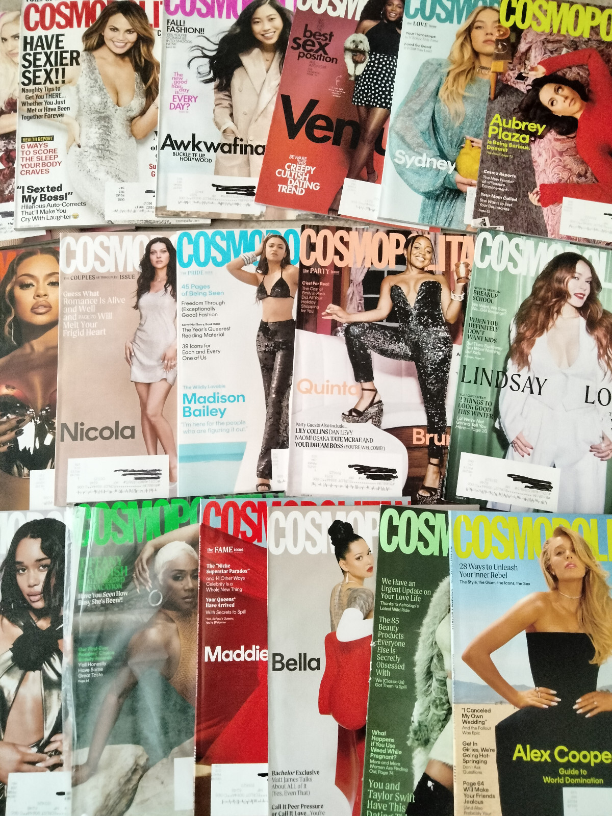 Cosmopolitan Magazines choose from 2016, 2021, 2022, 2023