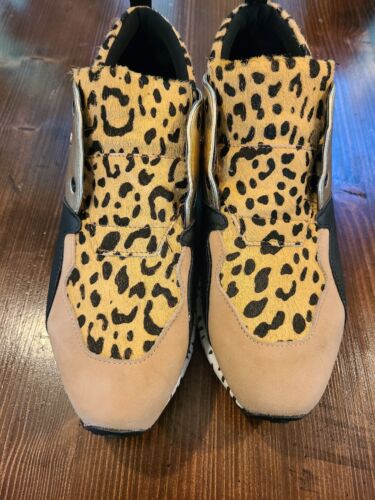 STEVE MADDEN Cliff Animal Print Sneakers size 11