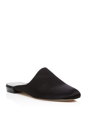 

STUART WEITZMAN Женские слипоны Nay Antique Denim Black Denim Mulearky без шнурков, Черный, MULEARKY