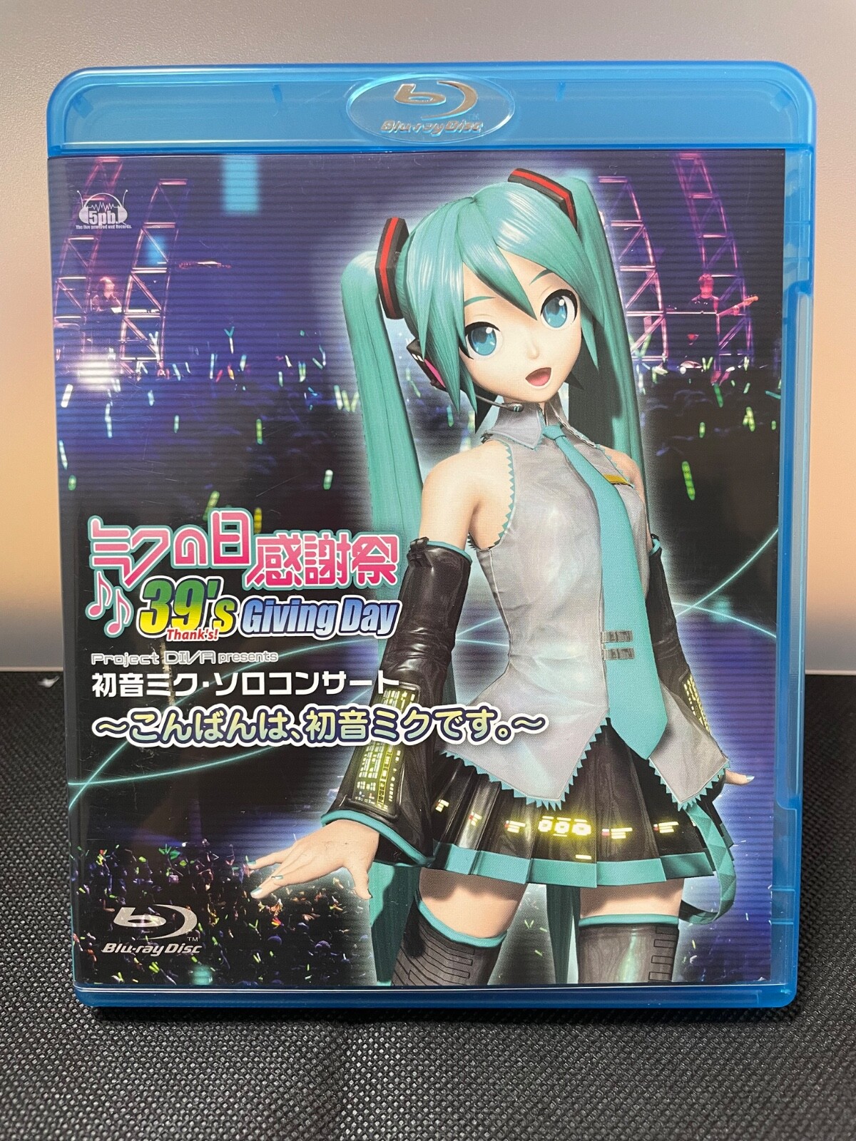 Hatsune Miku 39's Giving Day live Blu-ray Disk Project DIVA