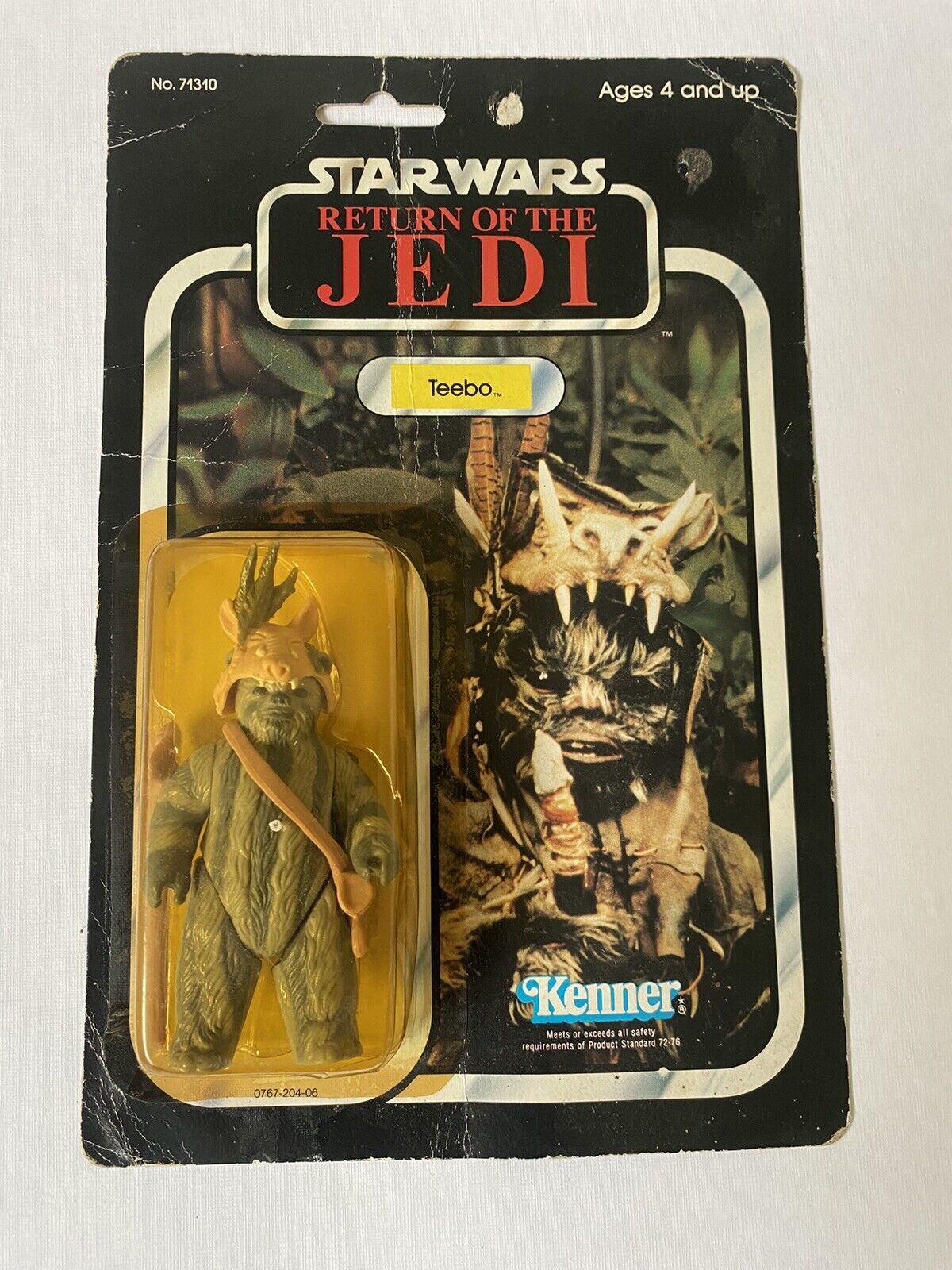 Buy Teebo, Ewok, Vintage Kenner Carded 