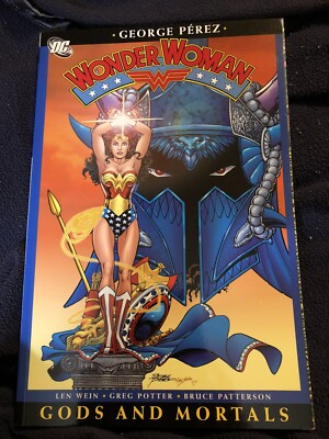 Wonder Woman Volume #1 Gods And Mortals TPB (DC Comics April 2004) Perez New