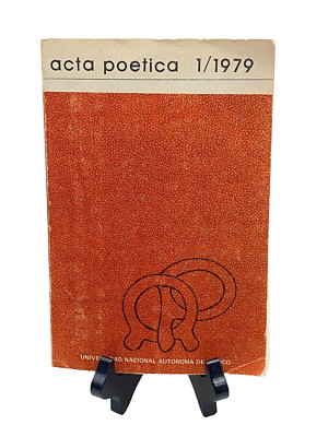 Acta Poetica 1/1979