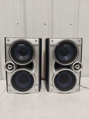 Sony Speaker System ジャンク品。 Sony SS-747 Vintage Speakers Pair 2-Way 80W 8Ω 12