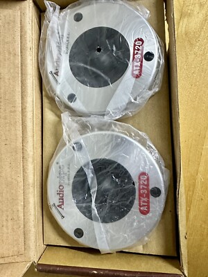 New Audiopipe ATX-3720 3.75 Aluminum Belt Titanium Tweeter 300 Watts Car Stereo