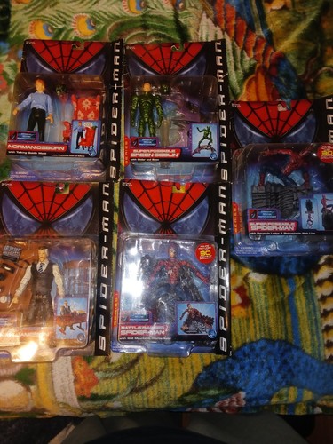 Toy Biz - Spider-Man - Series 1 (2001) Complete Set - New Toy Biz - Spider-Man - Series 1 (2001) Complete Set - New
