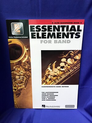 Essential Elements for Band Book 2 for Eb Alto Saxophone HL00862594