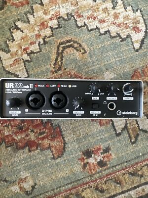 Steinberg UR22mkII 2x2 USB 2.0 Audio Interface