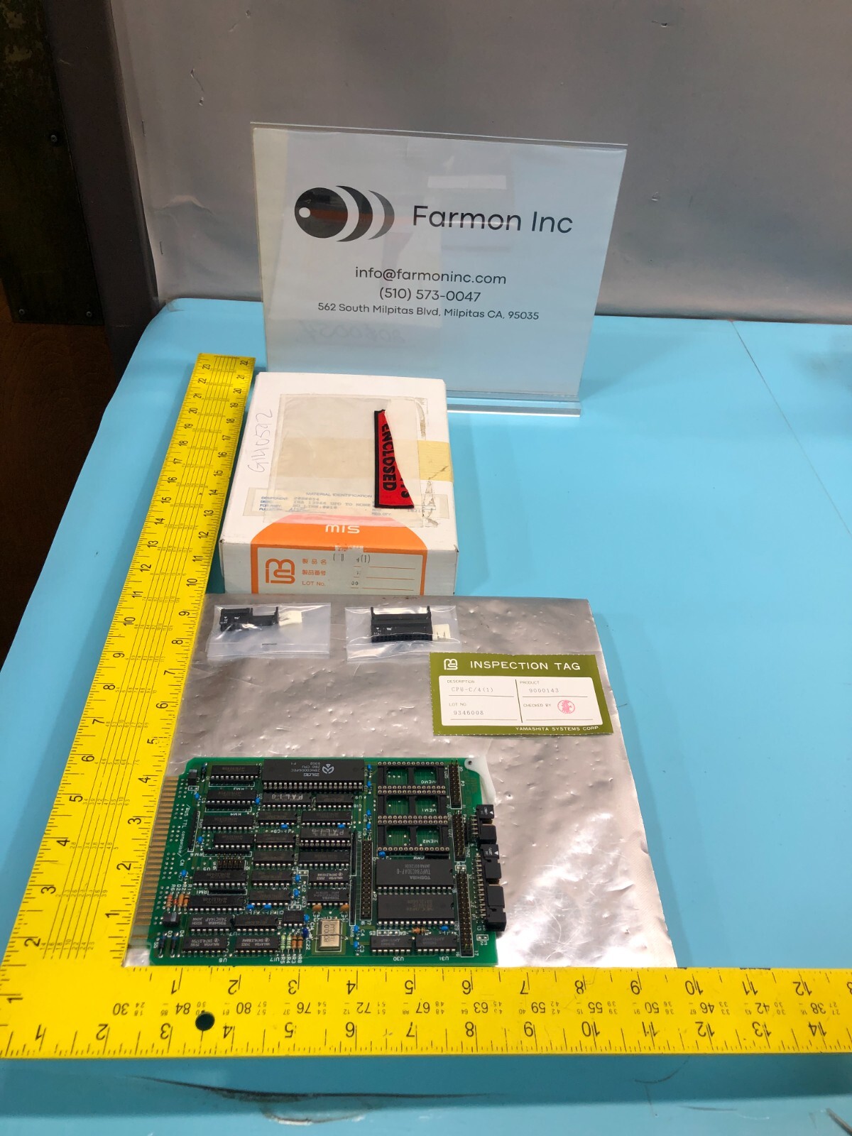 MIS CPU-C PCB, INA 13966 UPD To None, Eaton 20S0054, 189250