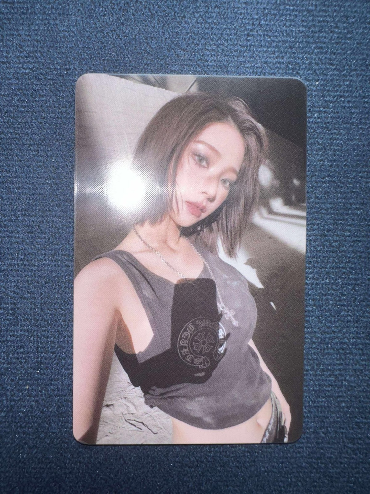 AESPA OFFICIAL DIRTY WORK ALBUM QQ MUSIC LIMITED PHOTOCARD