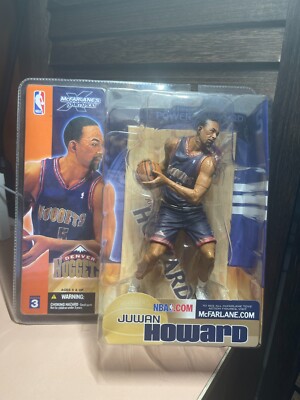 Juwan Howard Denver Nuggets NBA McFarlane Action Figure NIB NIP new in box