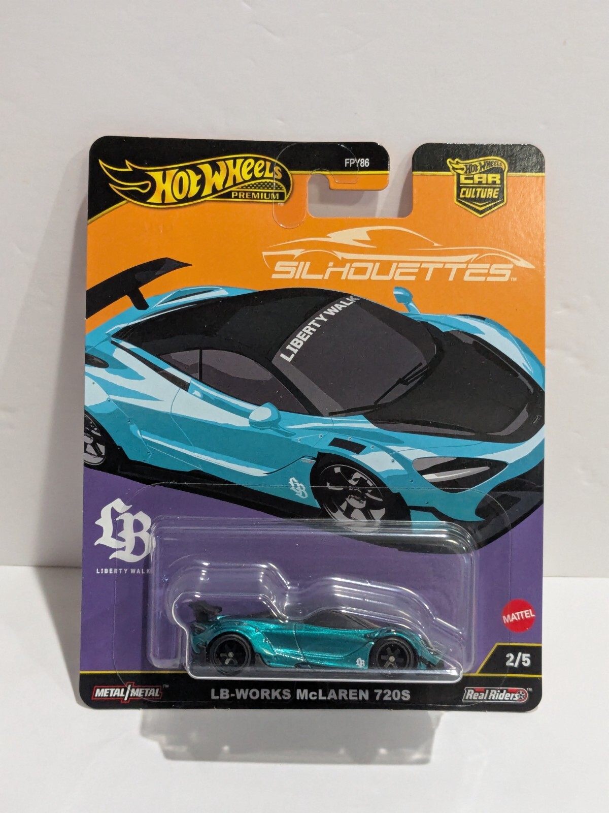 Hot Wheels LB★シルエット・マクラーレン Amazon.com: Hot Wheels Premium Car Culture Silhouettes 1:64