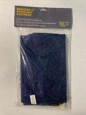 New Mountain Hardwear Meridian 1 PitchLight Footprint For Tent Blue
