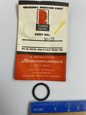 NOS Lauson Tecumseh OEM 30139 O Ring Seal
