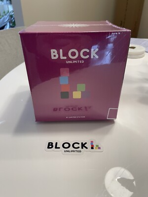 Block Create Miner - Purple - Sealed - Brand New - IN HAND - FREE SHIPPING 