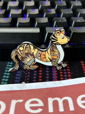 Danny Steinman official WEEN weasel pin 351/500, LE sold out