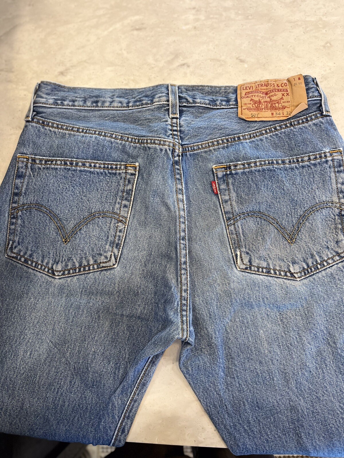 levis 501 34 x 32