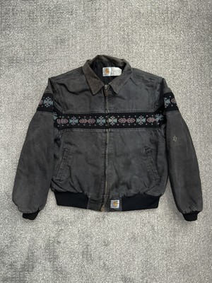 VTG 1995 XL CARHARTT AZTEC NAVAJO SOUTHWEST SANTA FE JACKET VTG 1995 XL CARHARTT AZTEC NAVAJO SOUTHWEST SANTA FE JACKET