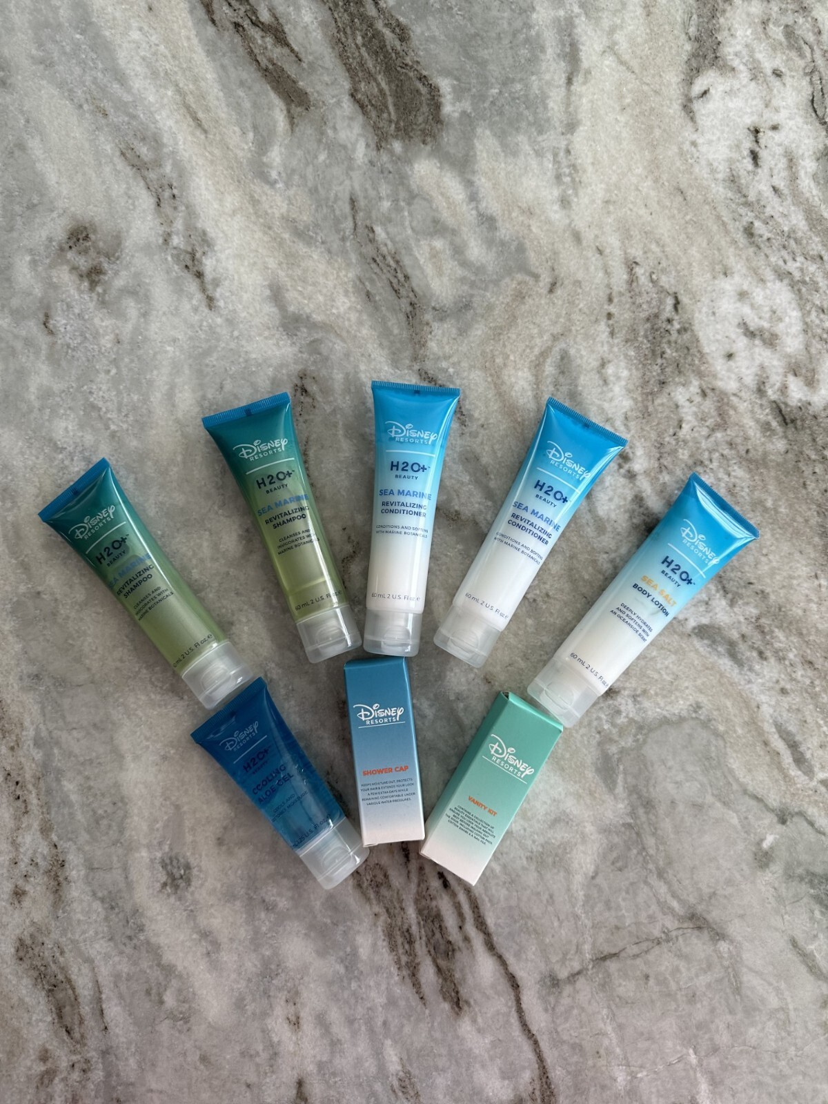 DISNEY RESORTS H2O+ SEA MARINE SHAMPOO CONDITIONER BODY LOTION ALOE GEL & MORE!