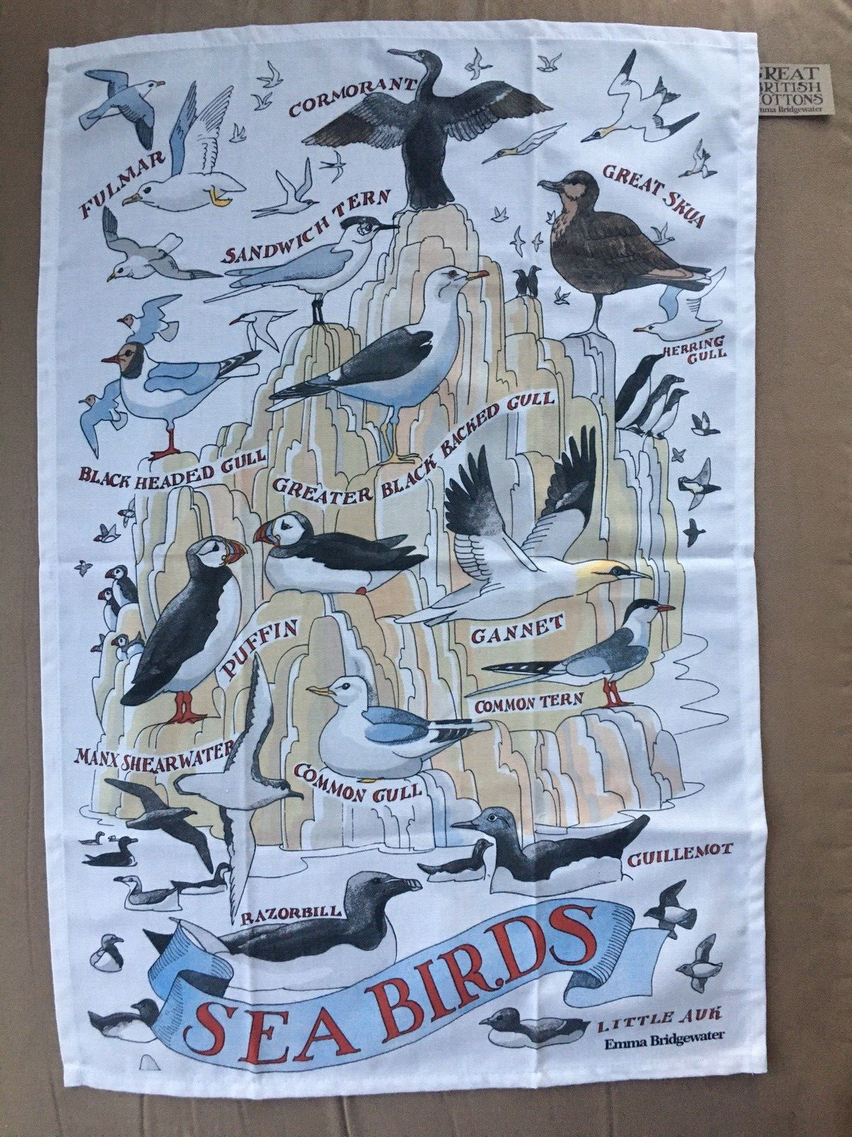 Emma Bridgewater Sea Birds Tea Towel