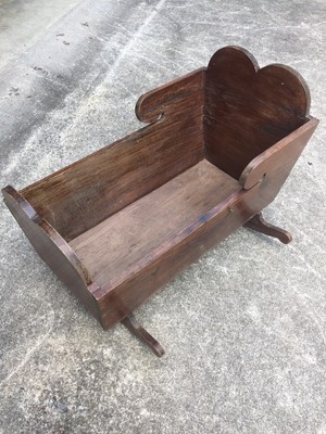 doll rocker and cradle