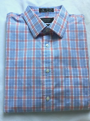 Nordstrom Men Size M 15 1 2 x 32 Trim Fit Smartcare Wrinkle Free