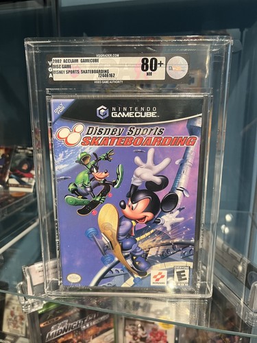 Disney Sports Skateboarding VGA Graded sealed new Gamecube Wata Vintage Nintendo