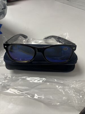 GAMMA RAY M04 Glare Protection Tinted Computer Readers Glasses~+1.25
